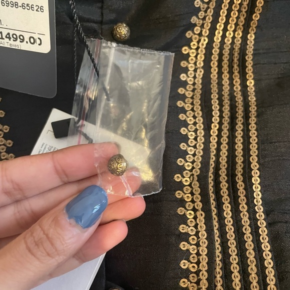 NWT Black Kurti- 10W - Picture 8 of 16